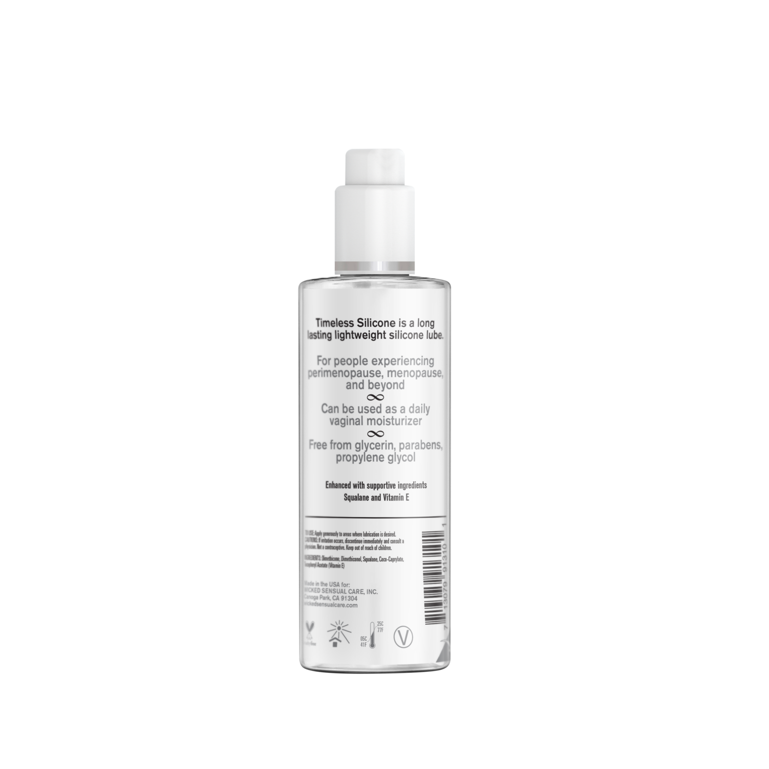 Simply® Timeless 4oz Silicone Lubricant