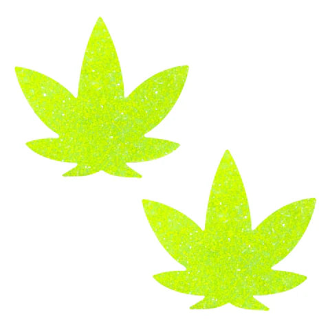 Super Sparkle Lime 420 Pasties