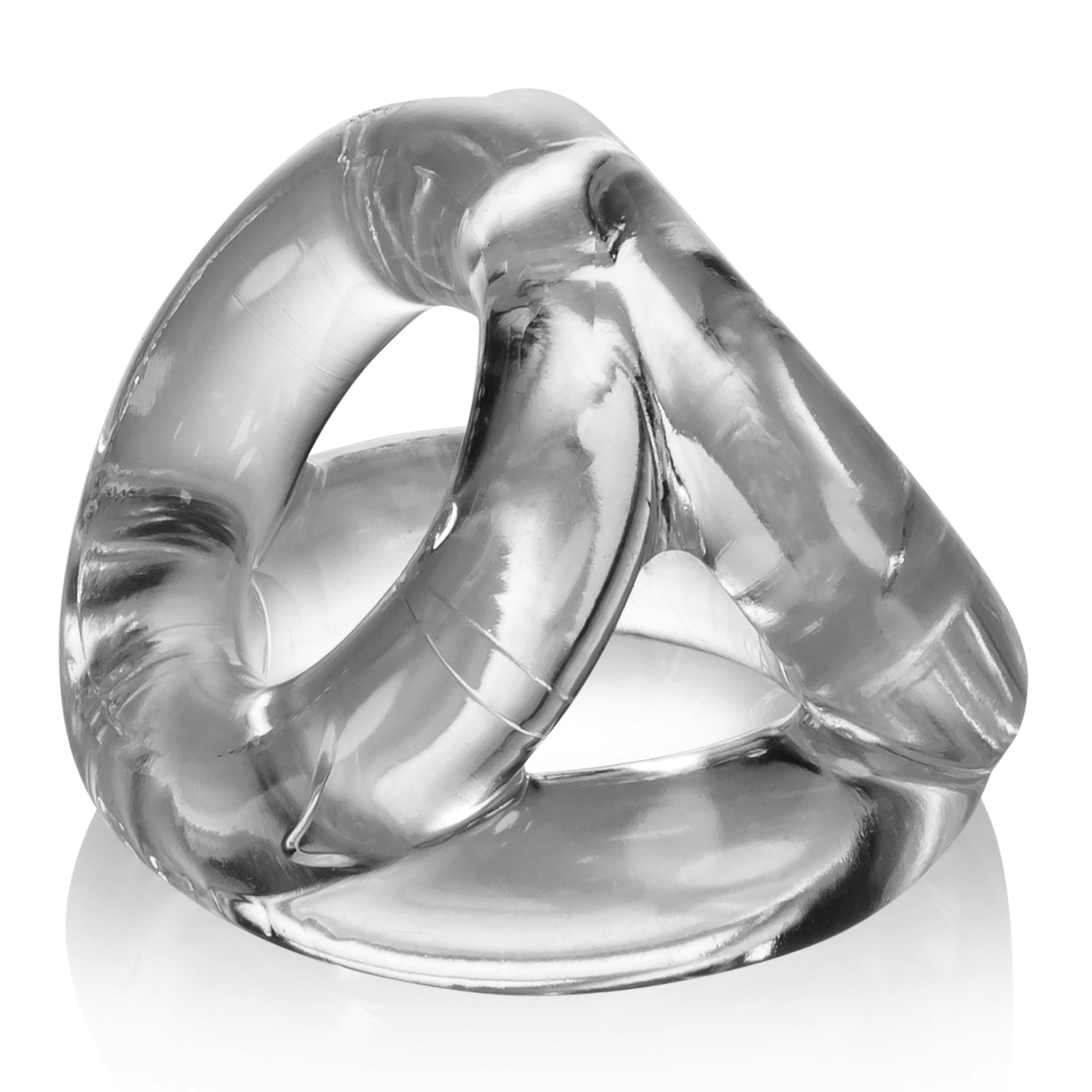 Tri-Sport 3-Ring Cock & Ball Sling Clear