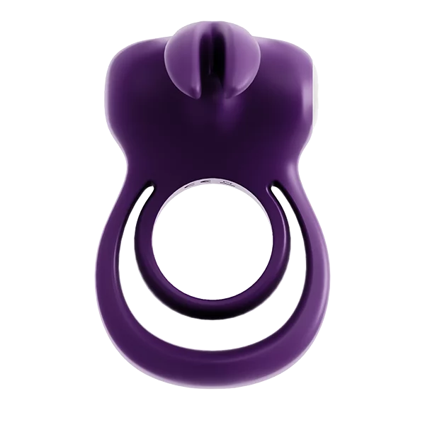 VēDO Thunder Bunny Rechargeable Vibrating C-Ring Purple