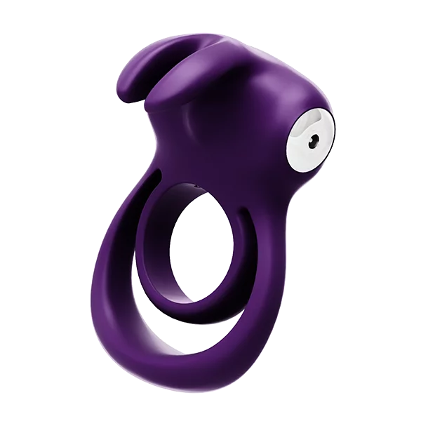 VēDO Thunder Bunny Rechargeable Vibrating C-Ring Purple