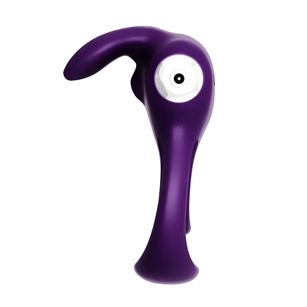 VēDO Thunder Bunny Rechargeable Vibrating C-Ring Purple