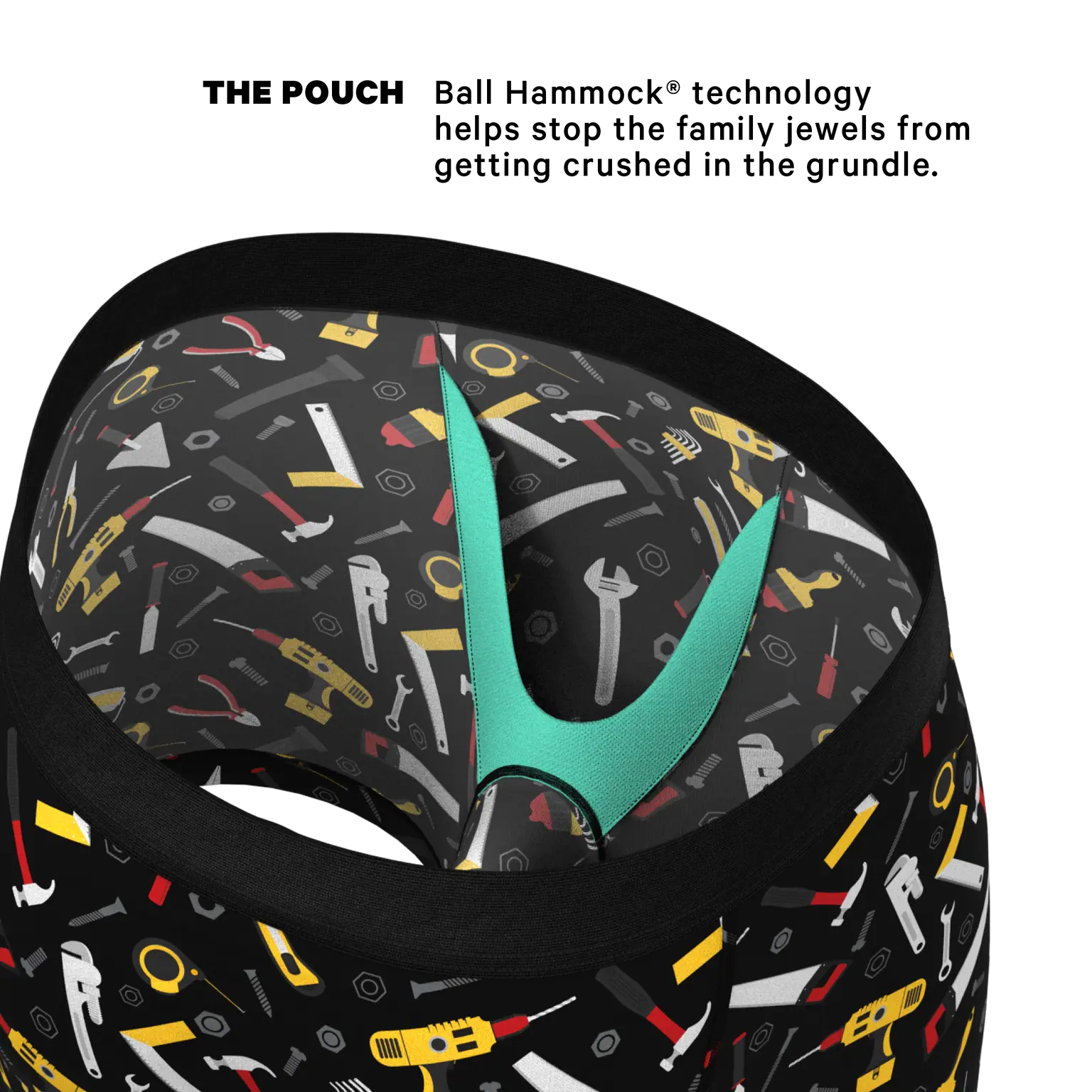 Shinesty The Tool Belt Ball Hammock® Boxers