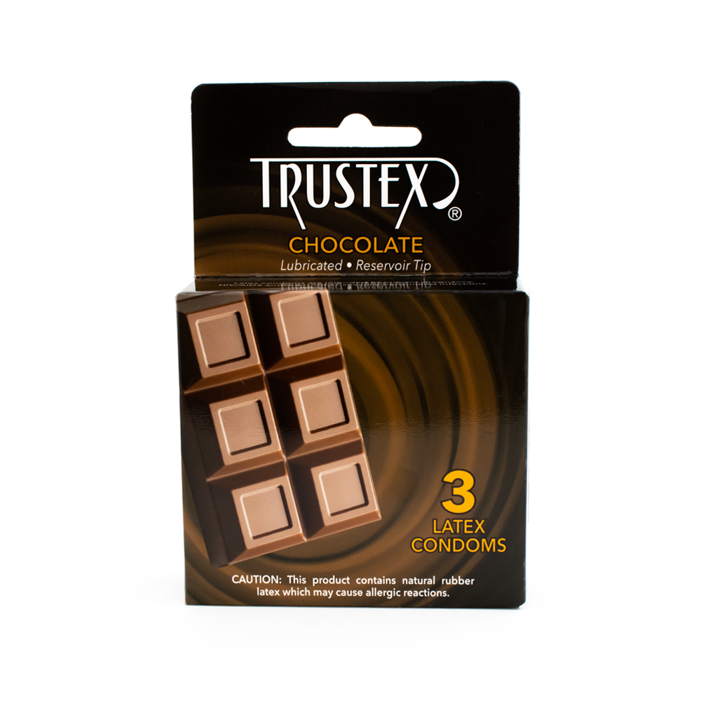 Trustex Chocolate 3-Pack Condoms