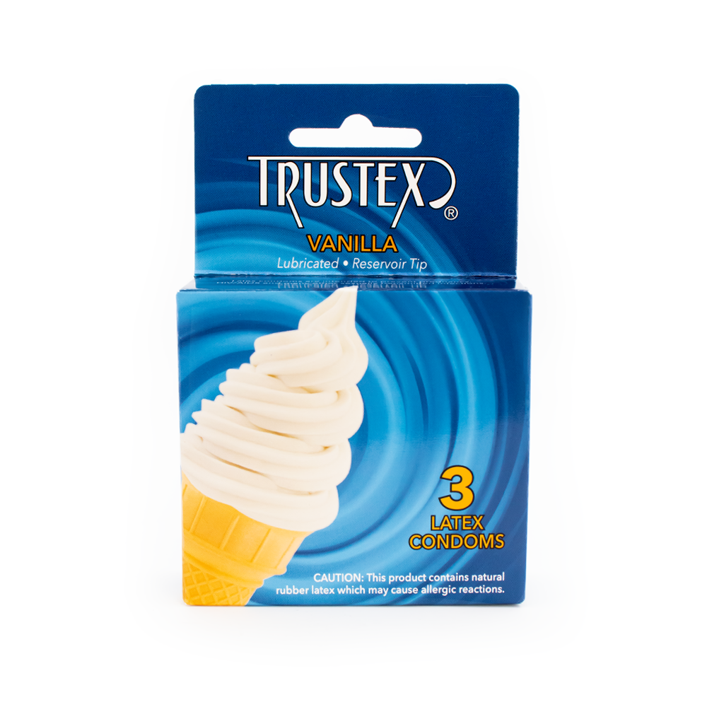 Trustex Vanilla 3-Pack Condoms