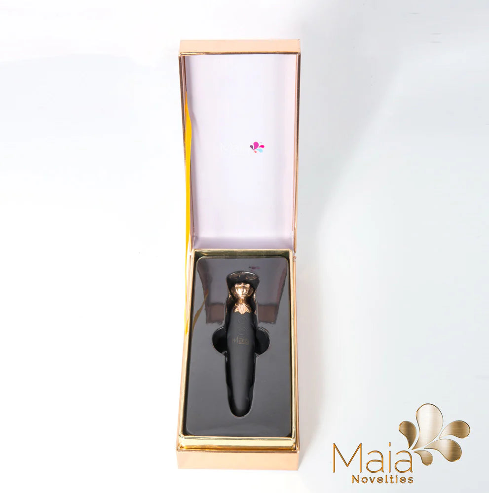 VAPORATOR Silicone Vibrator Black