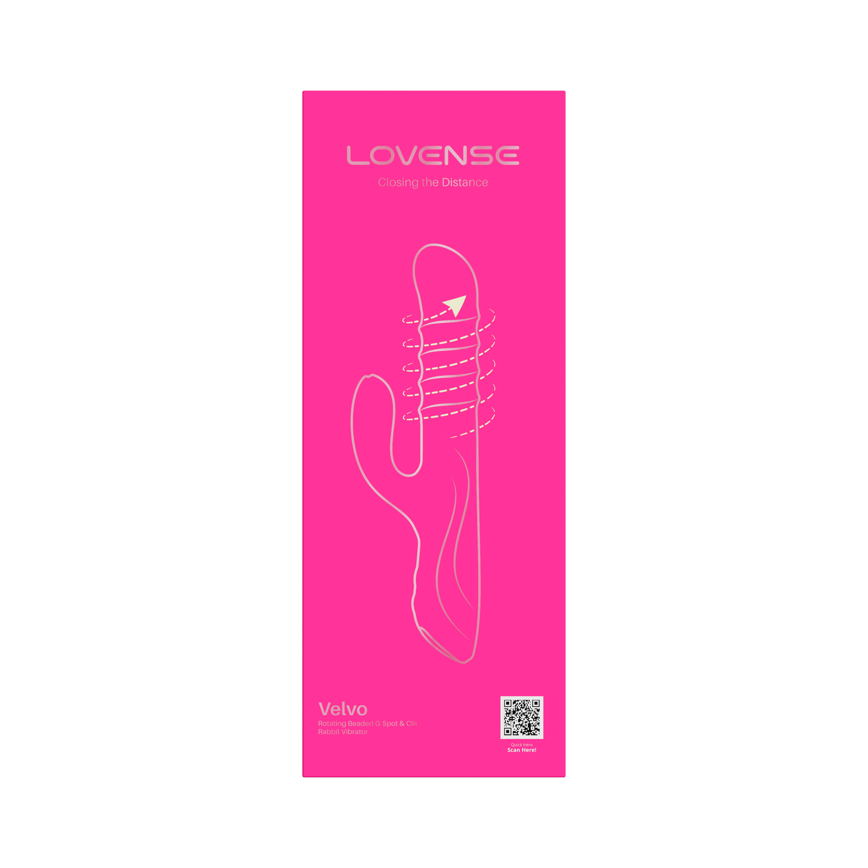 Lovense Velvo 3-in-1 Rabbit Vibrator