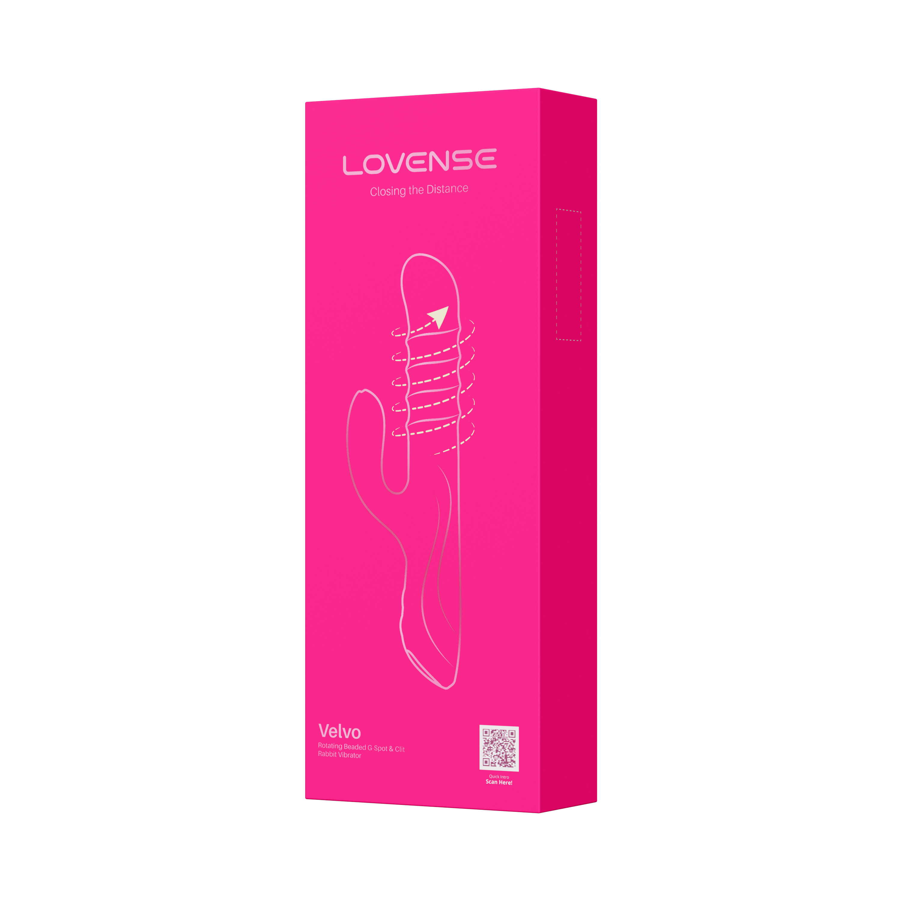 Lovense Velvo 3-in-1 Rabbit Vibrator