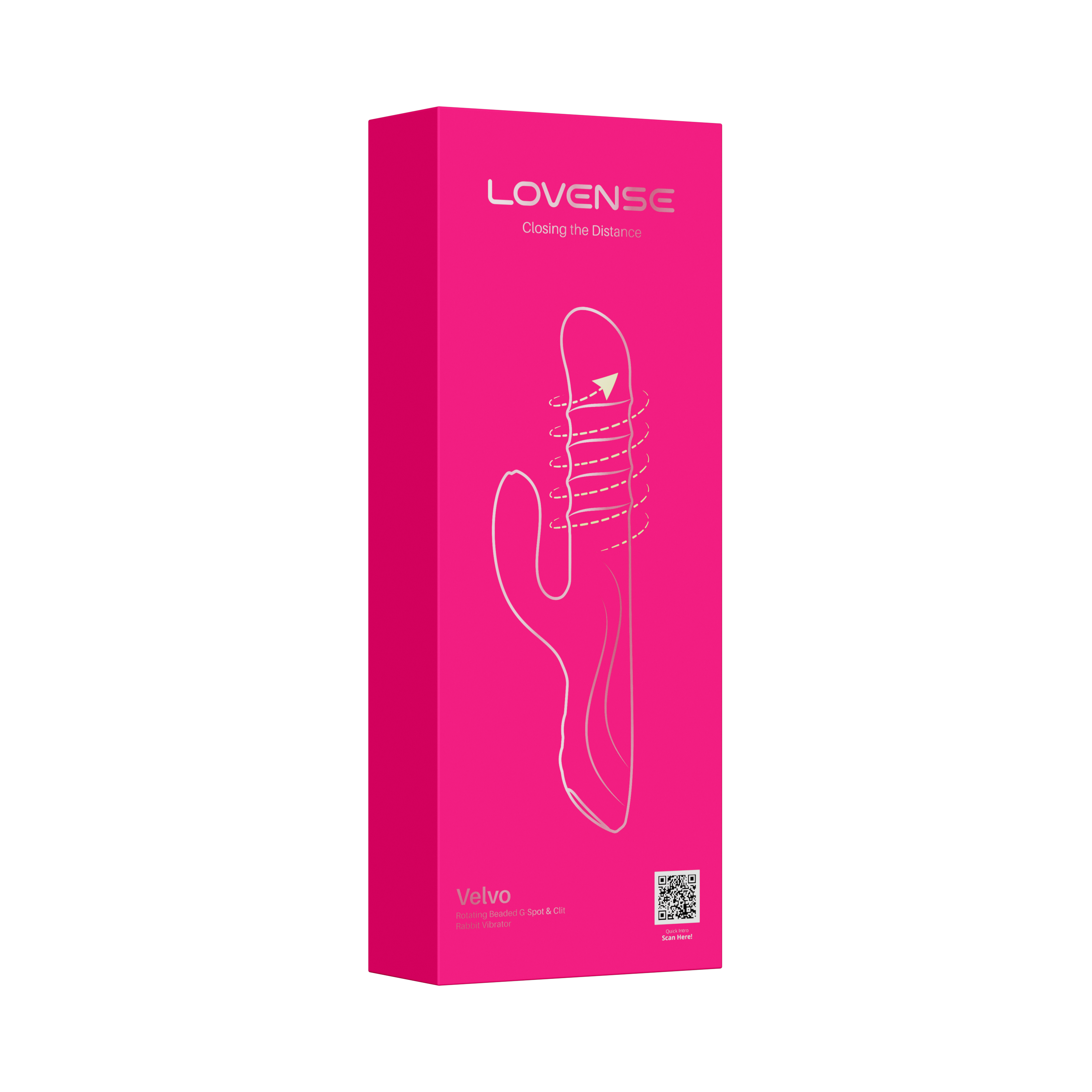 Lovense Velvo 3-in-1 Rabbit Vibrator