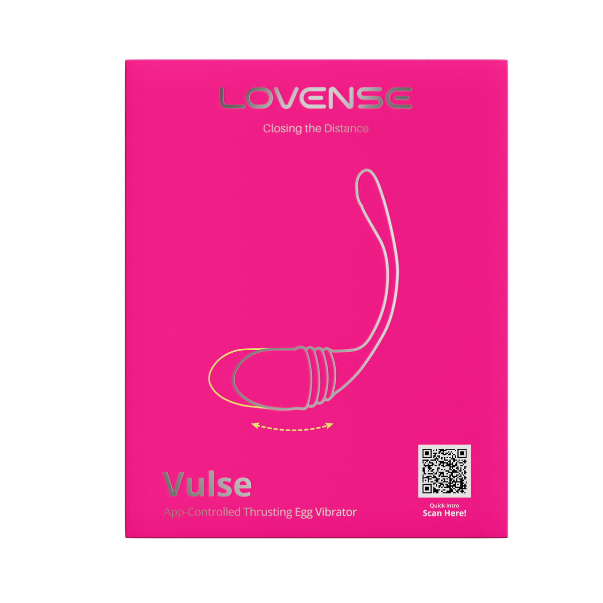 Lovense Vulse Thrustting Egg in Pink