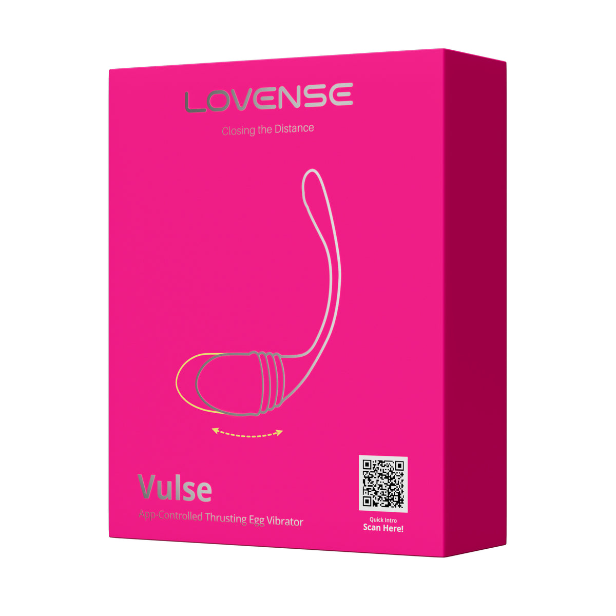 Lovense Vulse Thrustting Egg in Pink