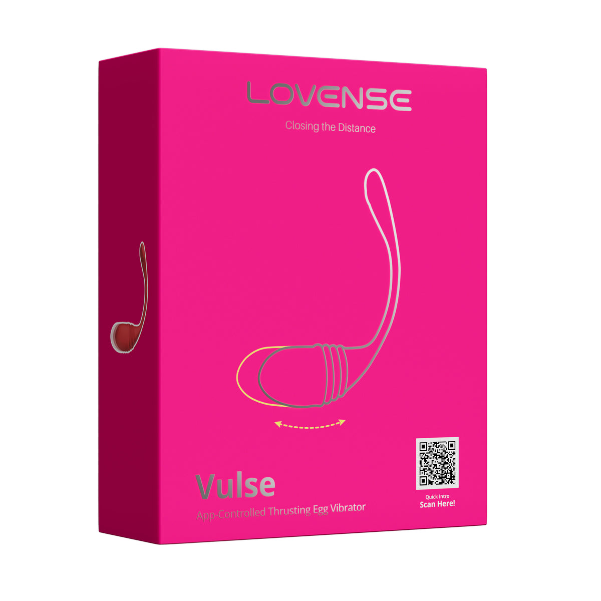 Lovense Vulse Thrustting Egg in Pink