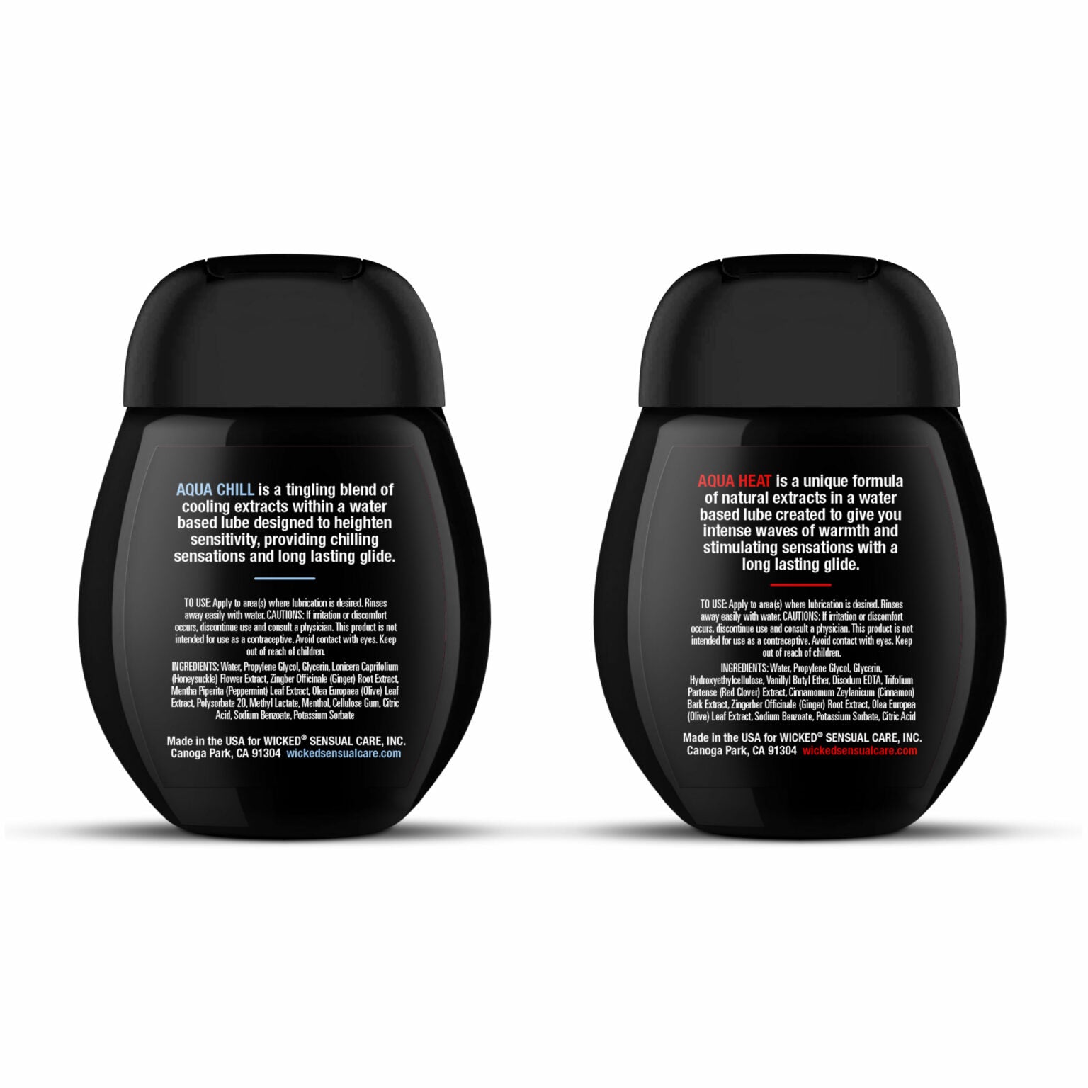 Sensation Kit Aqua Chill & Heat Lubricant