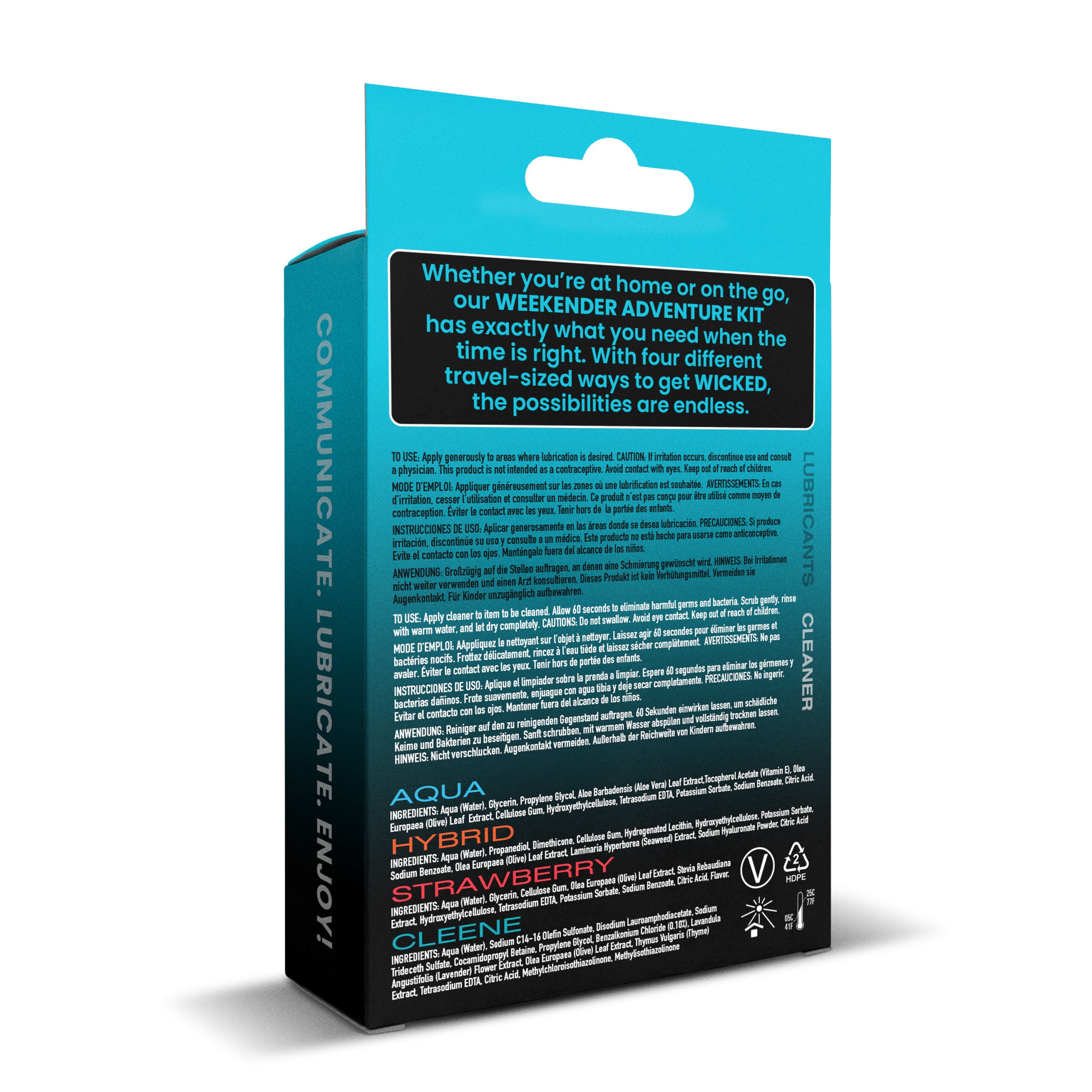 Weekender Adventure Lube Variety Kit