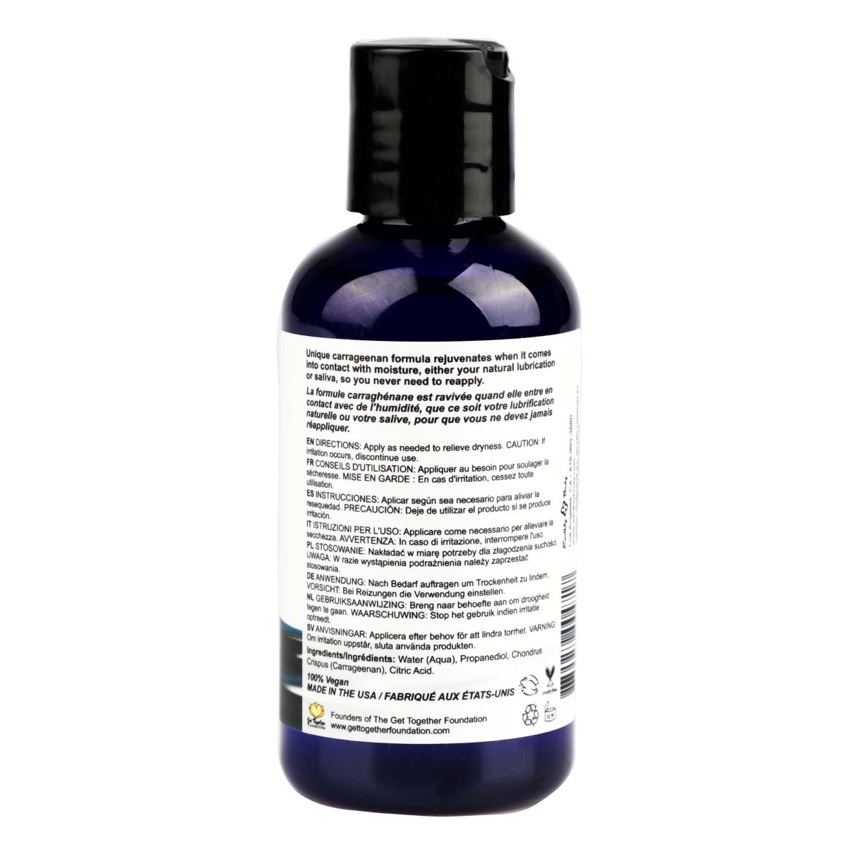 Waterslide Water Based Lubricant 4oz