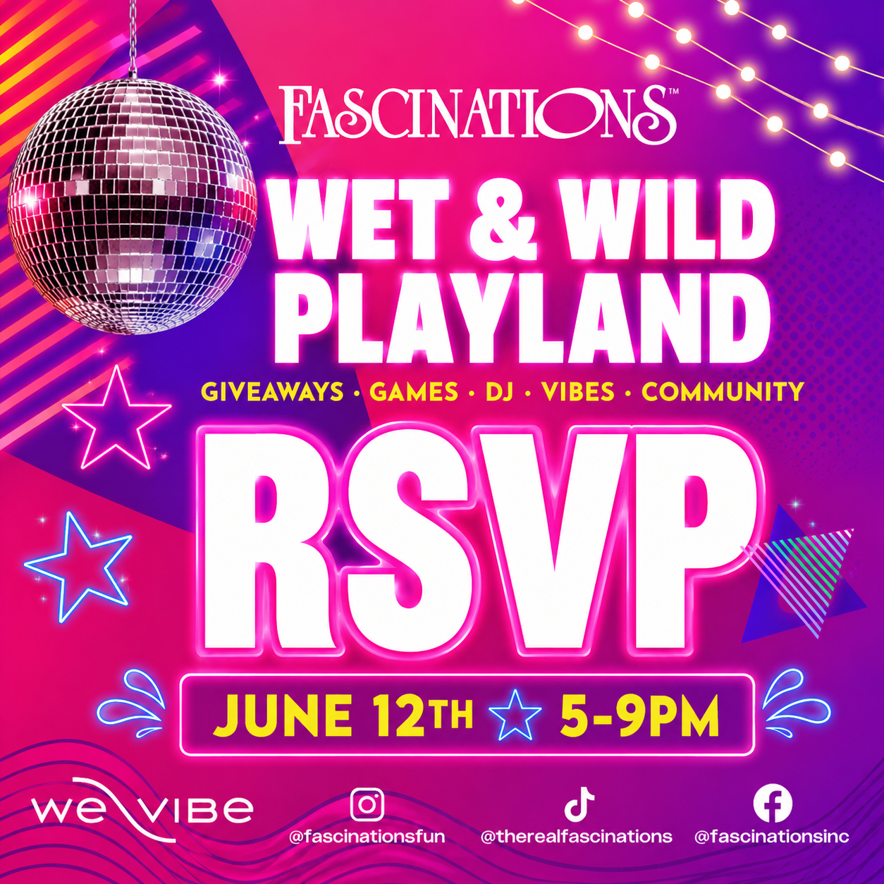 Wet & Wild Playland RSVP