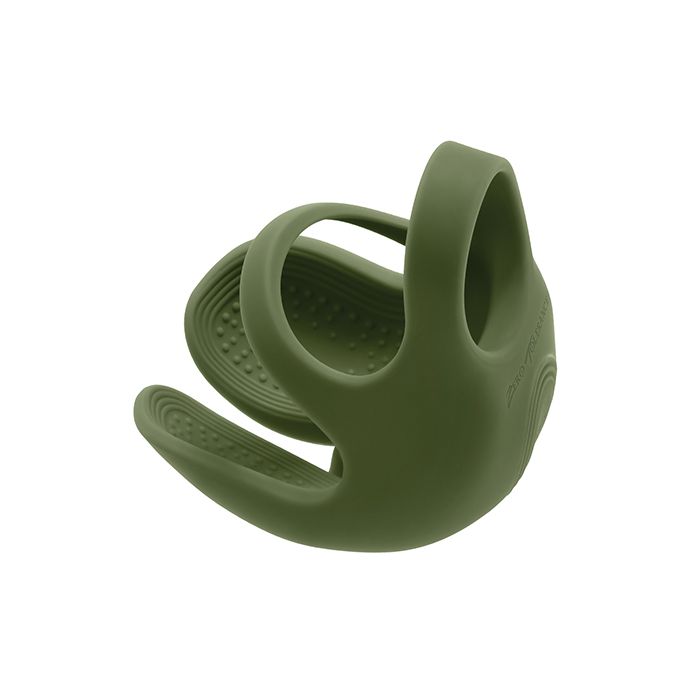 Nutty Buddy Dual Cock Ring With Vibrating Ball Cup