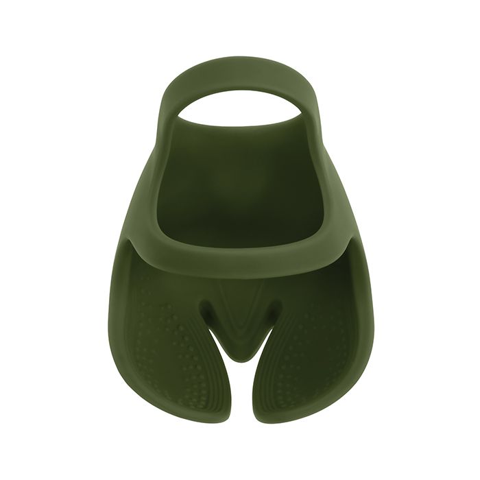 Nutty Buddy Dual Cock Ring With Vibrating Ball Cup