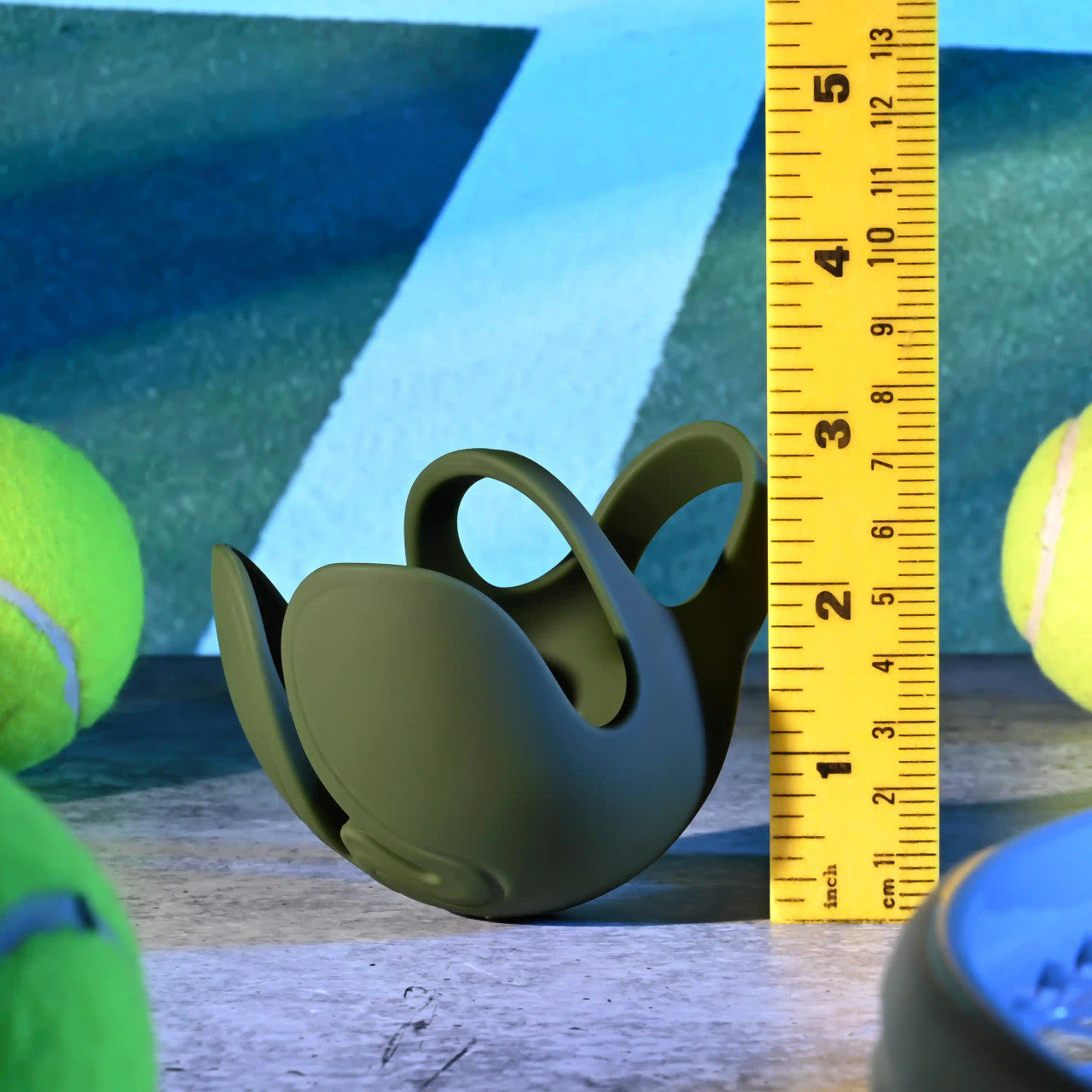 Nutty Buddy Dual Cock Ring With Vibrating Ball Cup