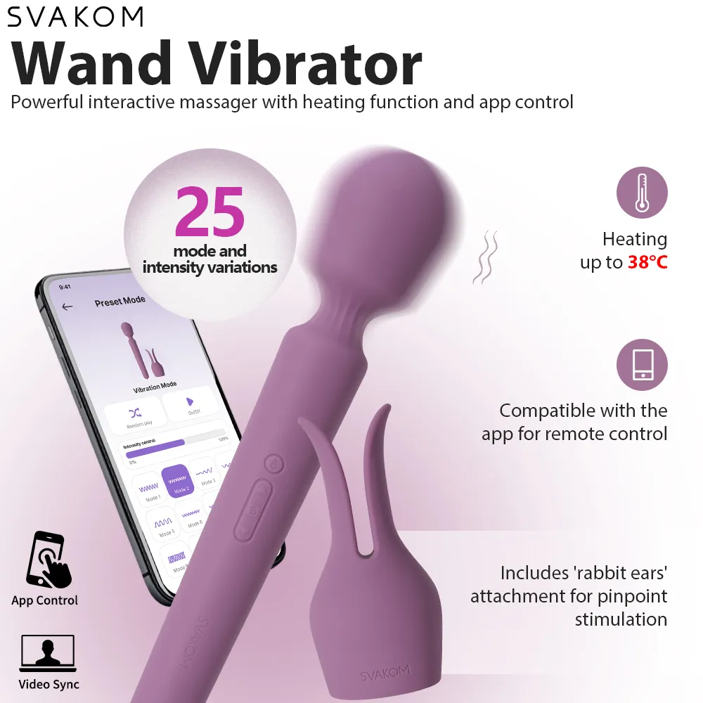 Emma Neo 2 Interactive Wand Vibrator
