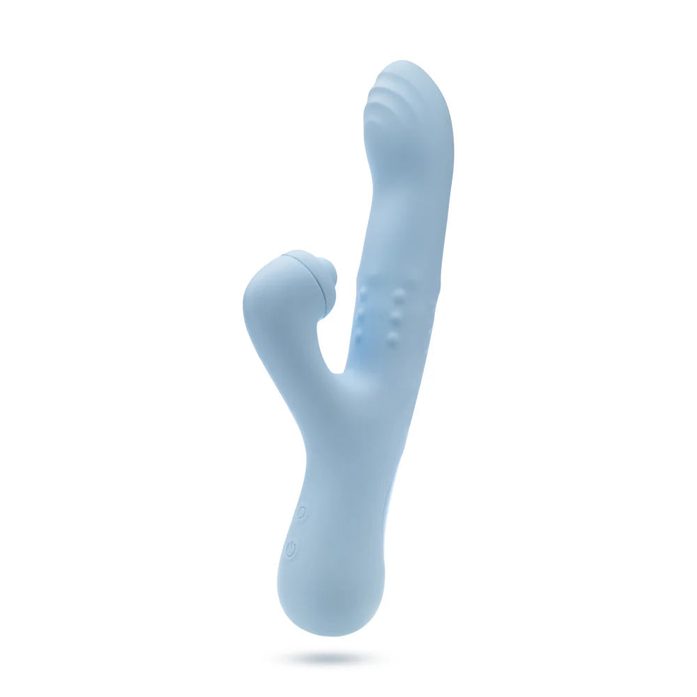 Devin Dual Stimulation Tapping Rabbit Vibrator