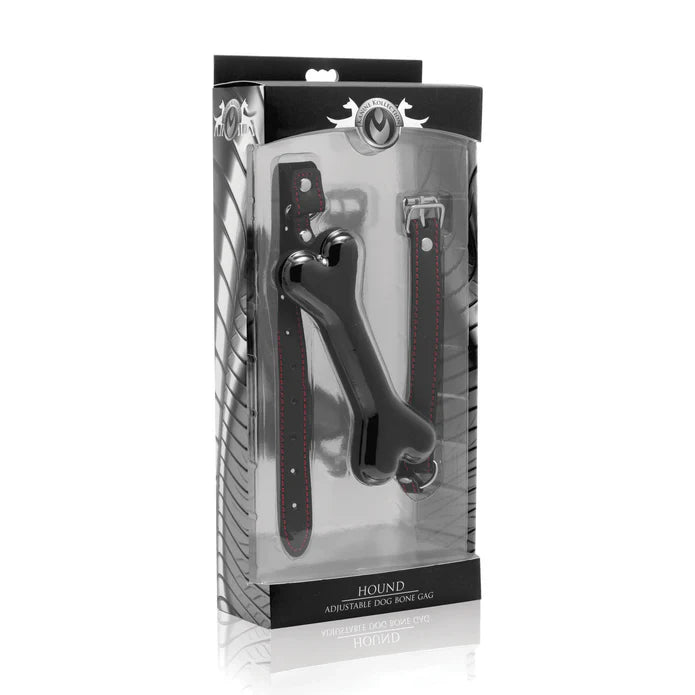 Master Series Hound Adjustable Dog Bone Gag