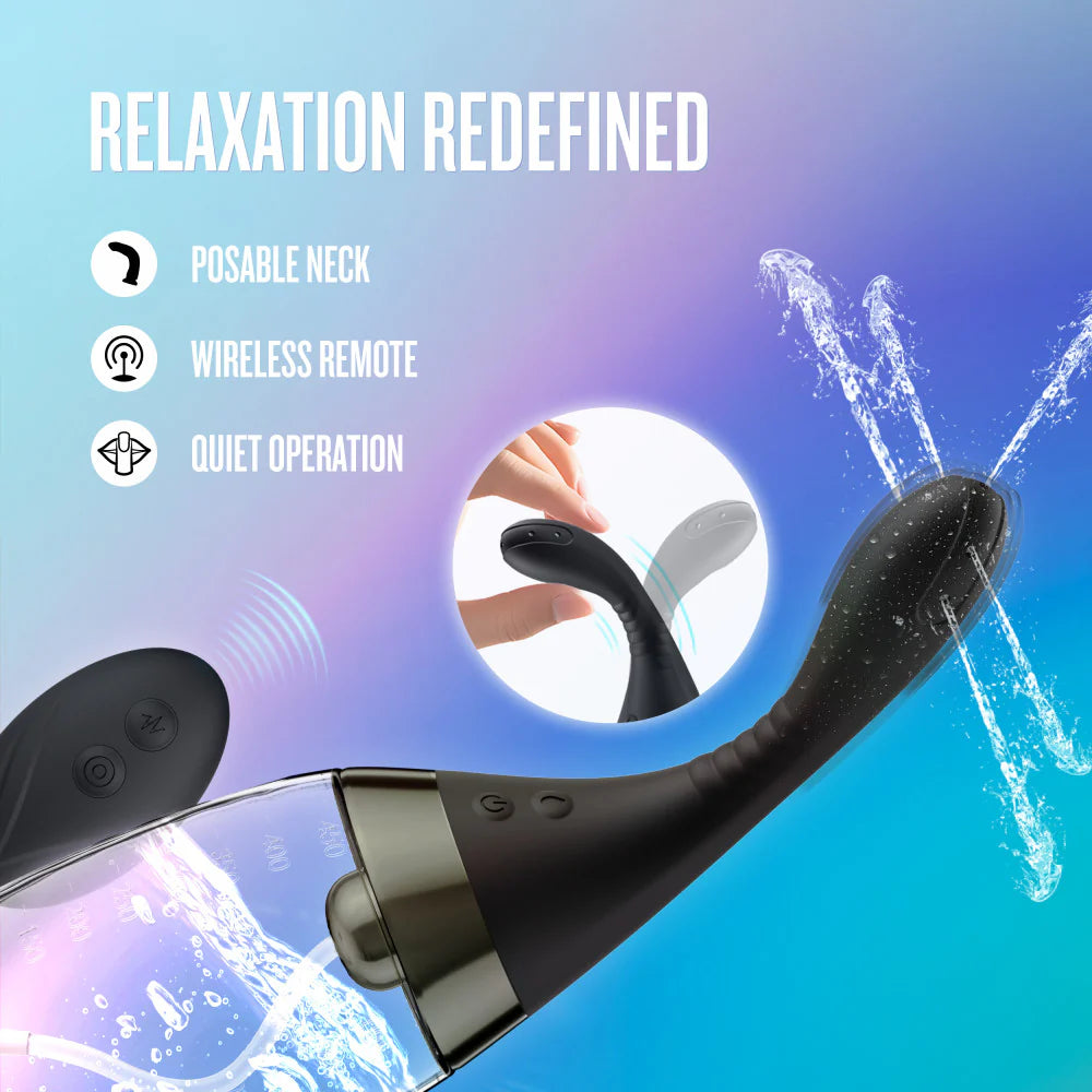 Anal Adventures Aqua Jet Vibrating Anal Douche