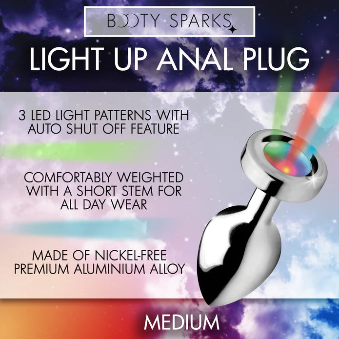 Light Up Medium Anal Plug