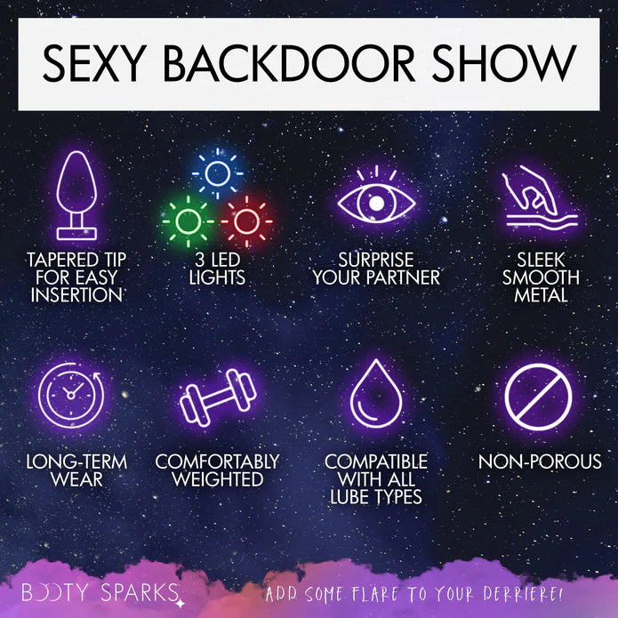 Light Up Medium Anal Plug