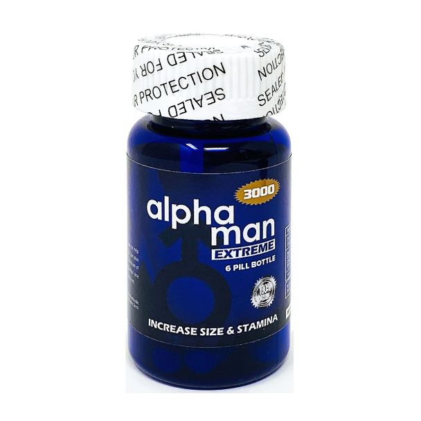 Alpha Man 6ct Extreme 3000 Male Sexual Enhancement