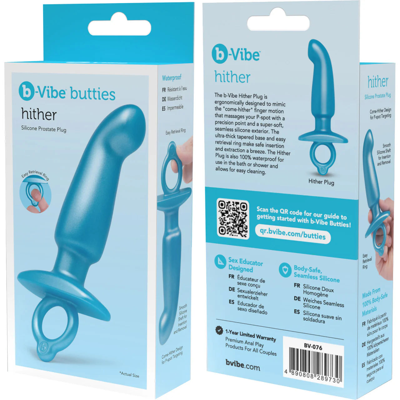 Butties Hither Silicone Prostate Plug