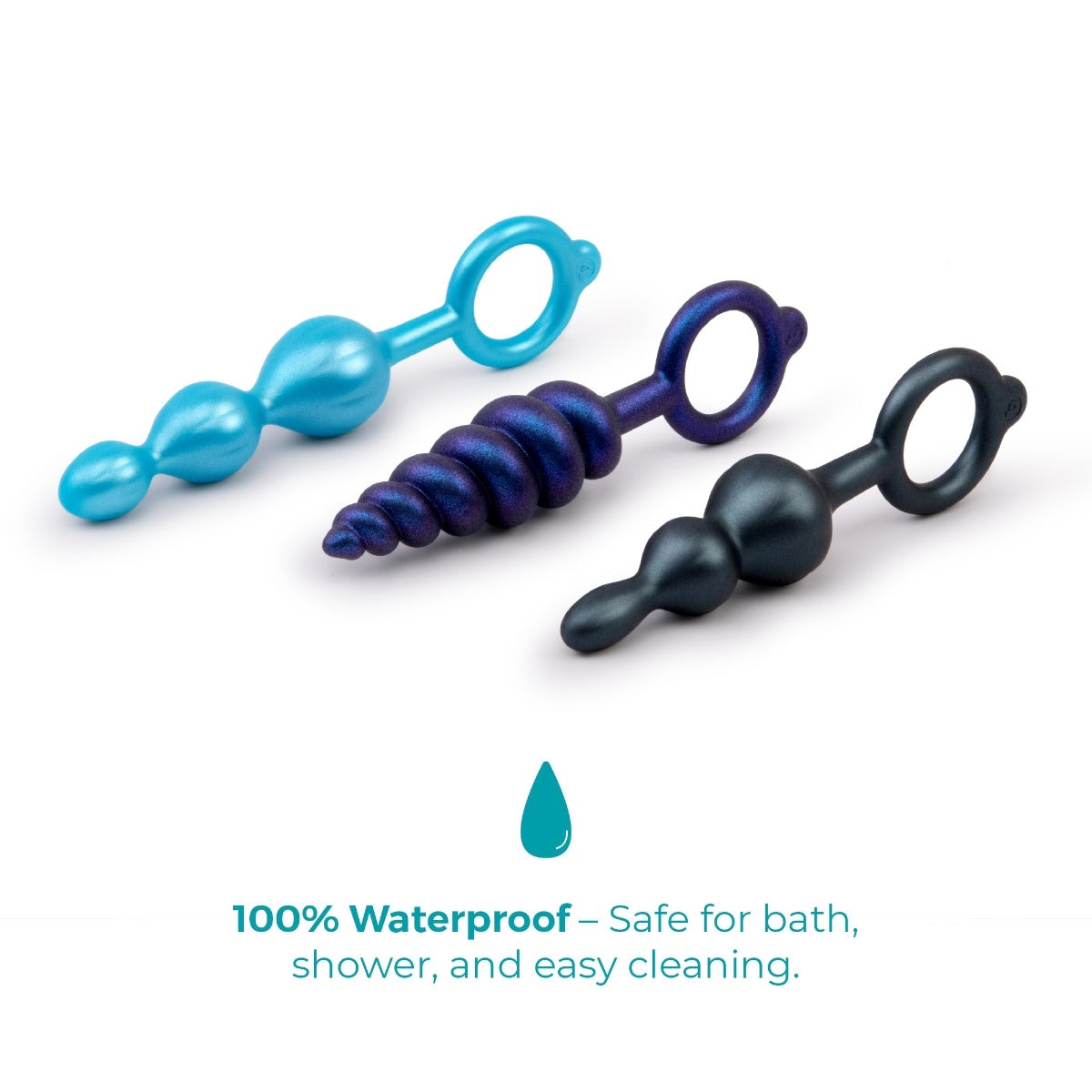 Butties Beaded Bundle 3-Piece Anal Plug Set