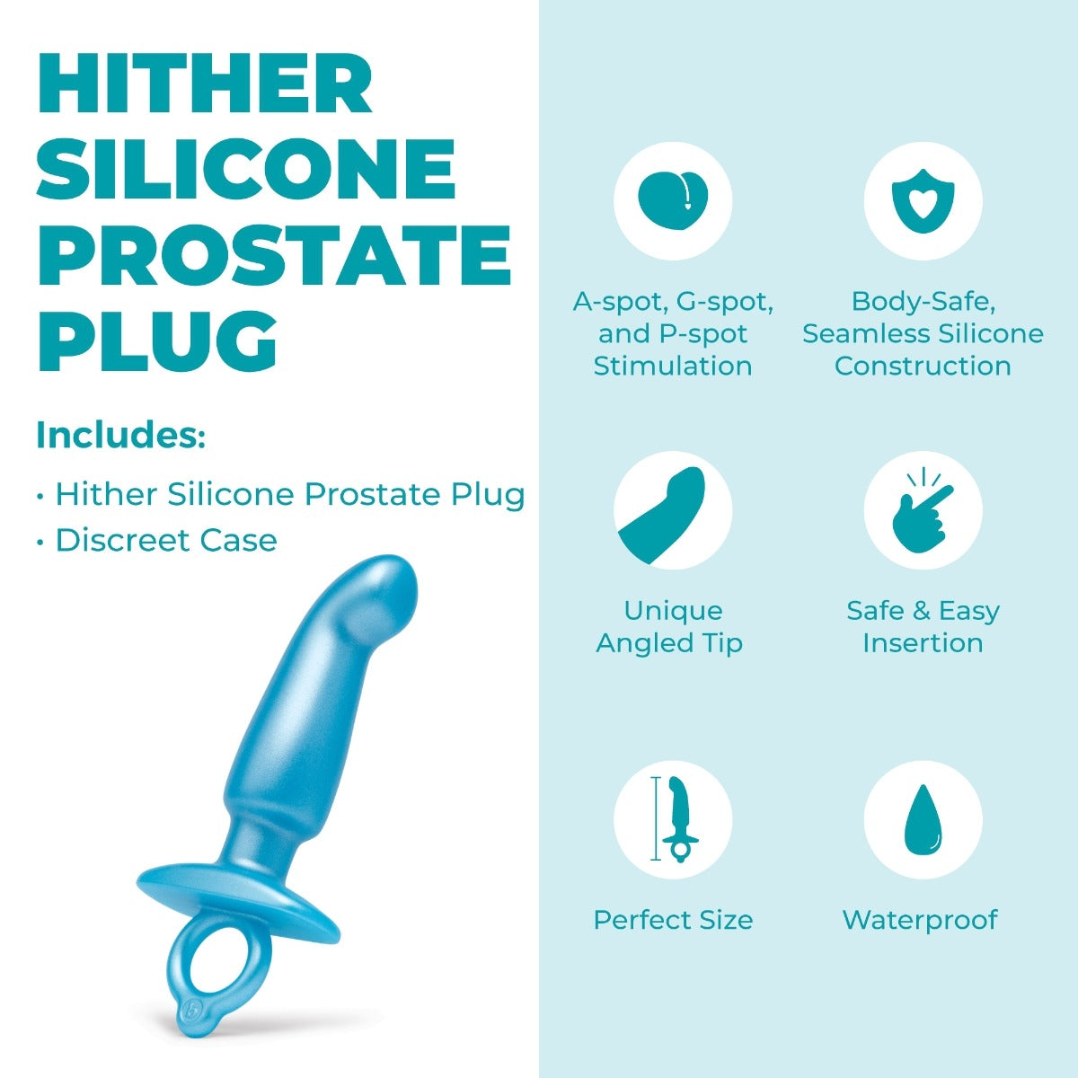 Butties Hither Silicone Prostate Plug