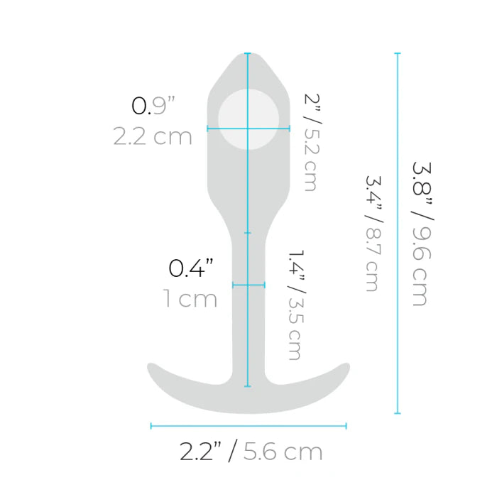 bVibe Snug Plug 1 Fuchsia