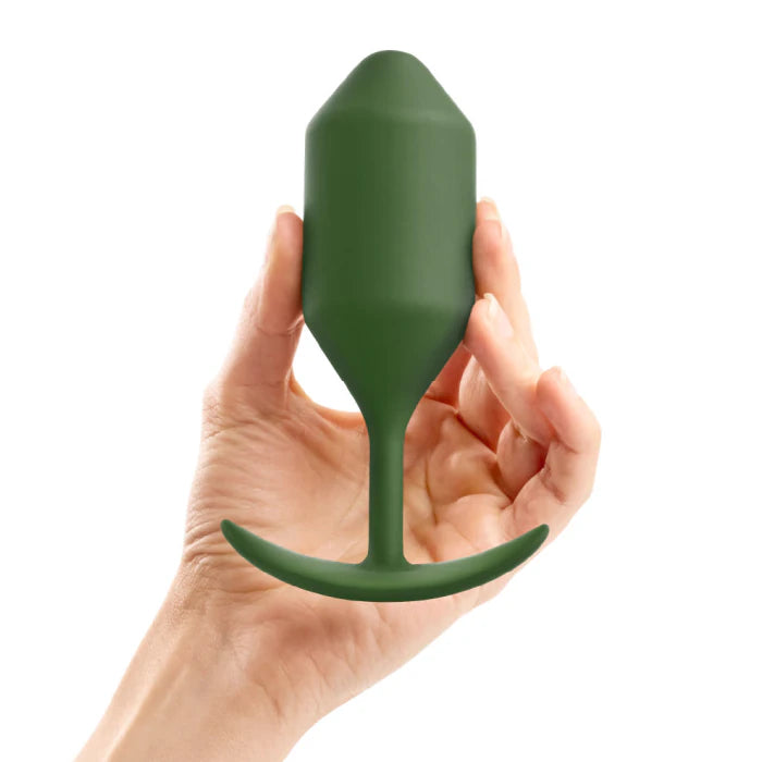 bVibe Snug Plug 4 in Green