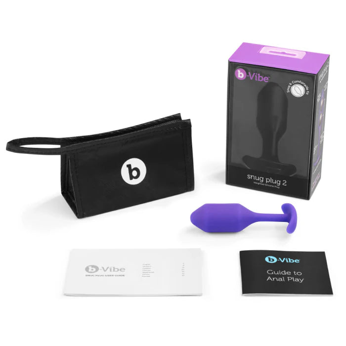 bVibe Snug Plug 2 in Purple