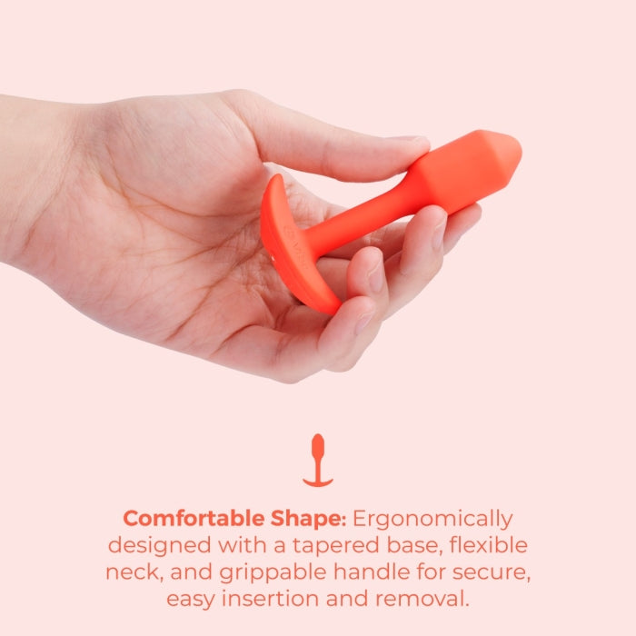 bVibe Vibrating Snug Plug 1