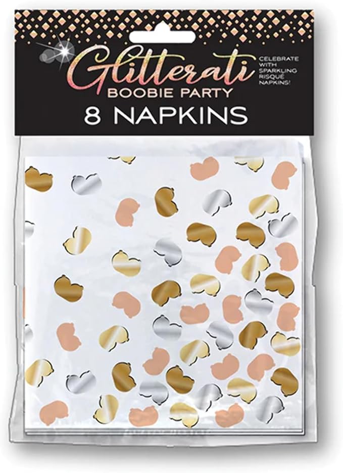 Glitterati Boob Napkins