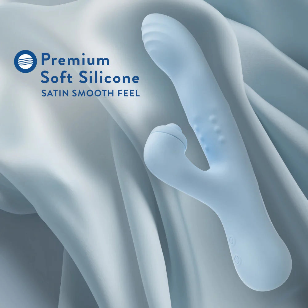 Devin Dual Stimulation Tapping Rabbit Vibrator