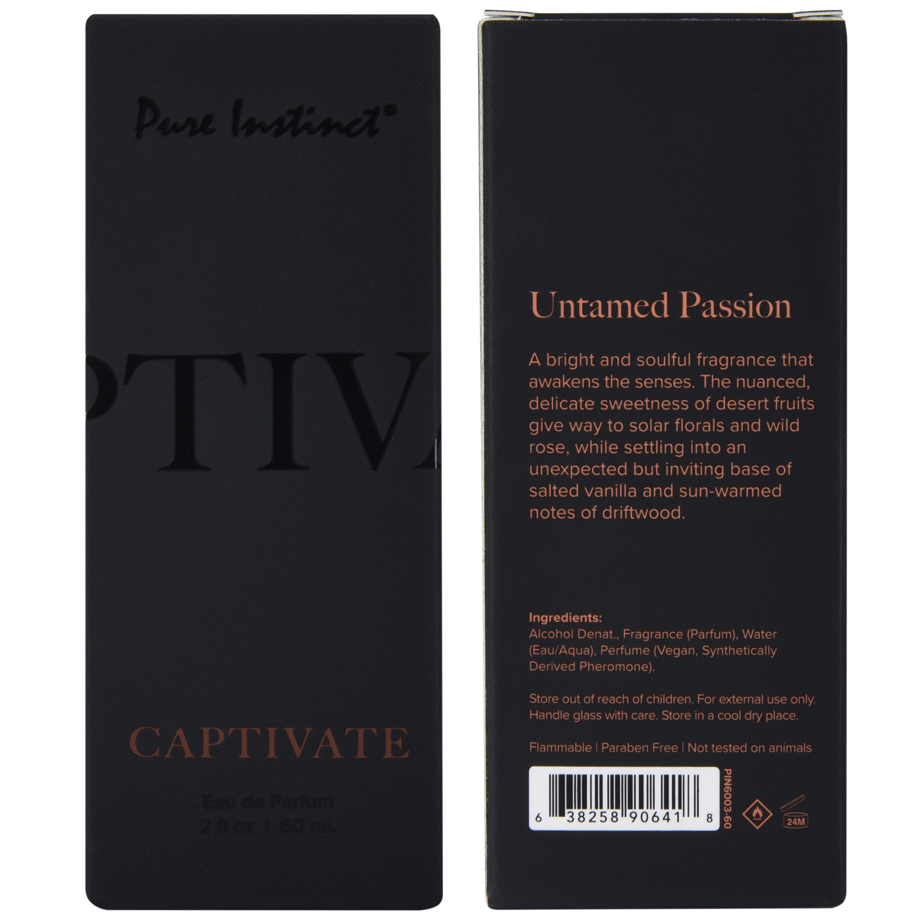 Pure Instinct Men's Pheromone Cologne in Captivate