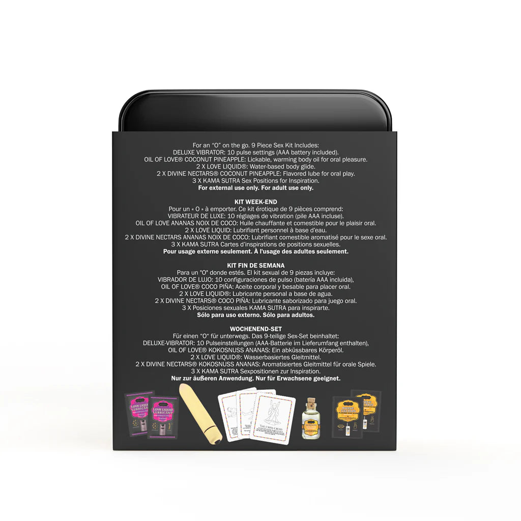 Kama Sutra Weekender Vibe Kit Coconut Pineapple