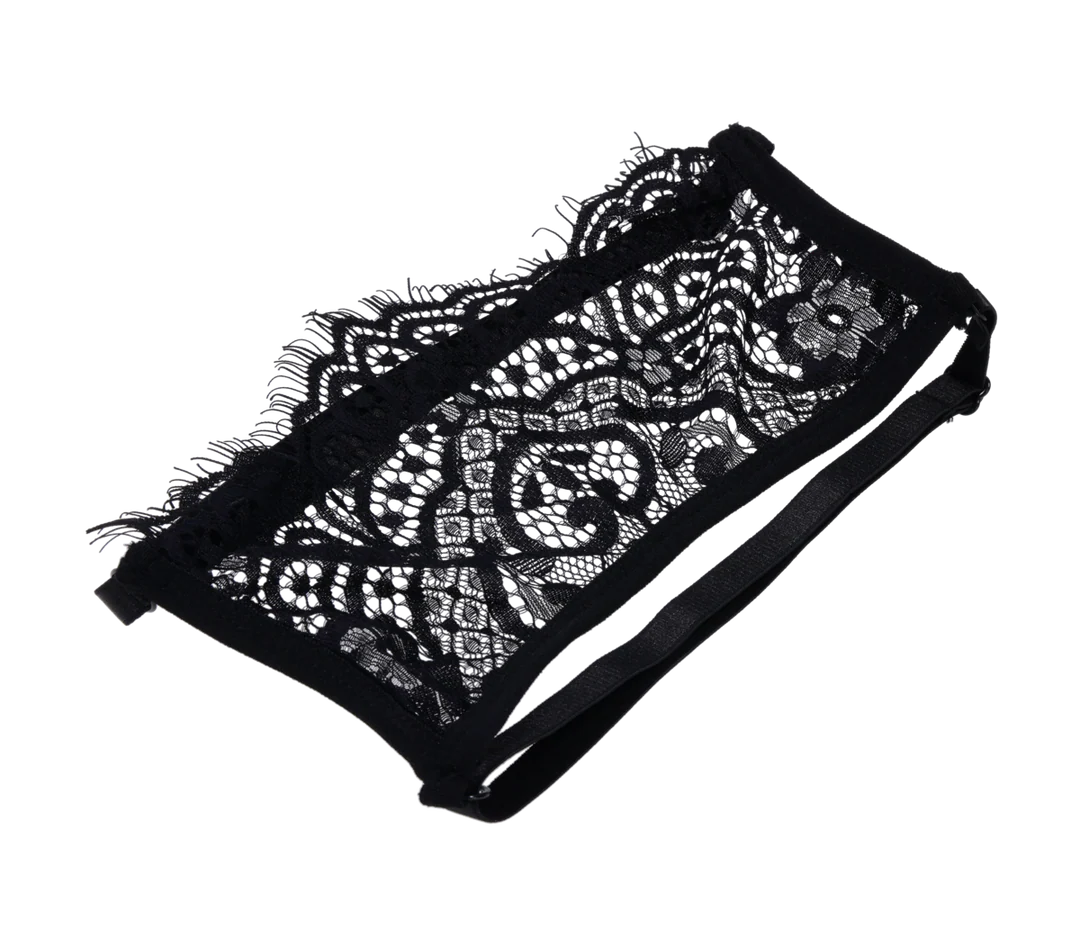 S&M Veiled Vision Lace Blindfold