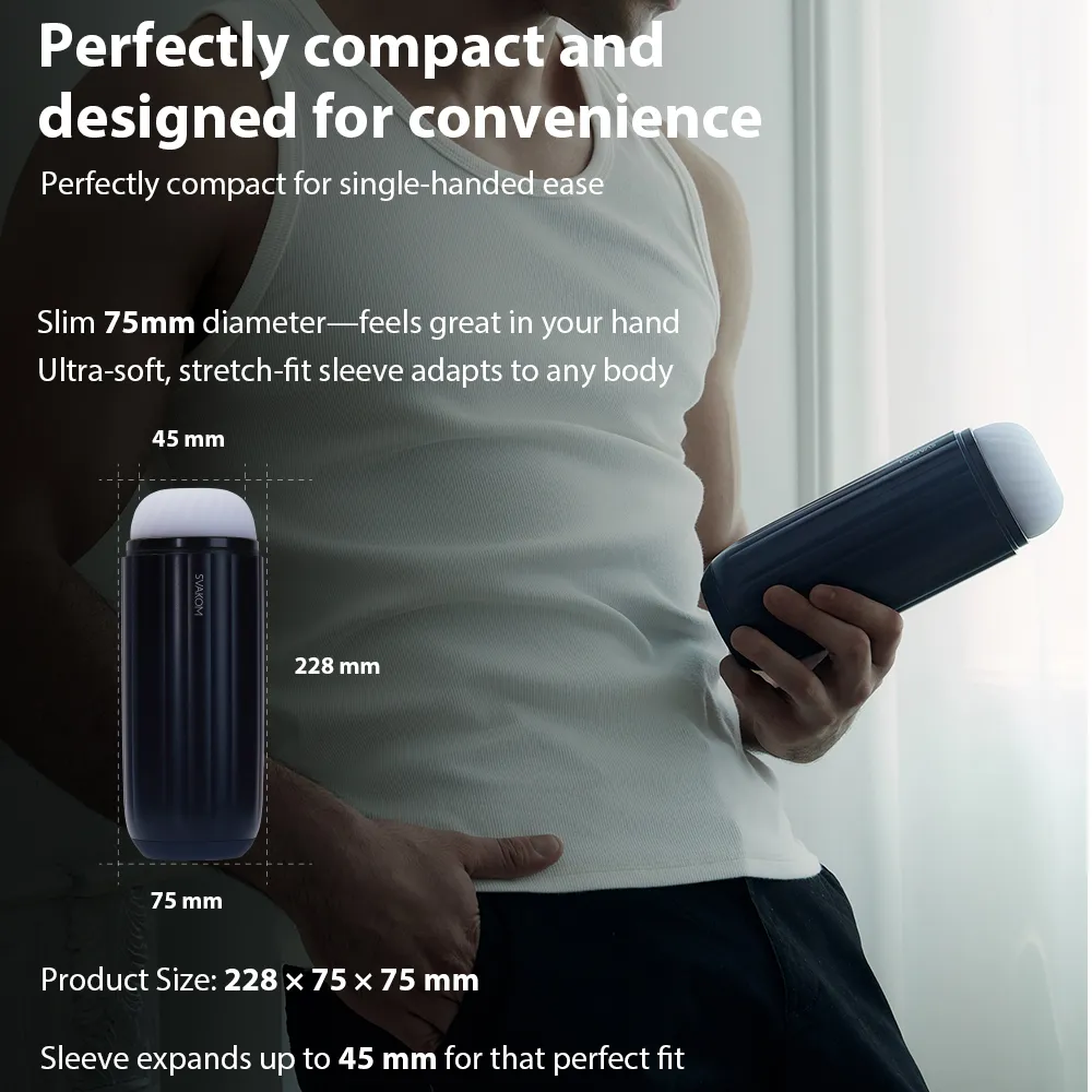 Sam Neo 2 Pro Interactive Heating, Sucking and Vibrating Masturbator