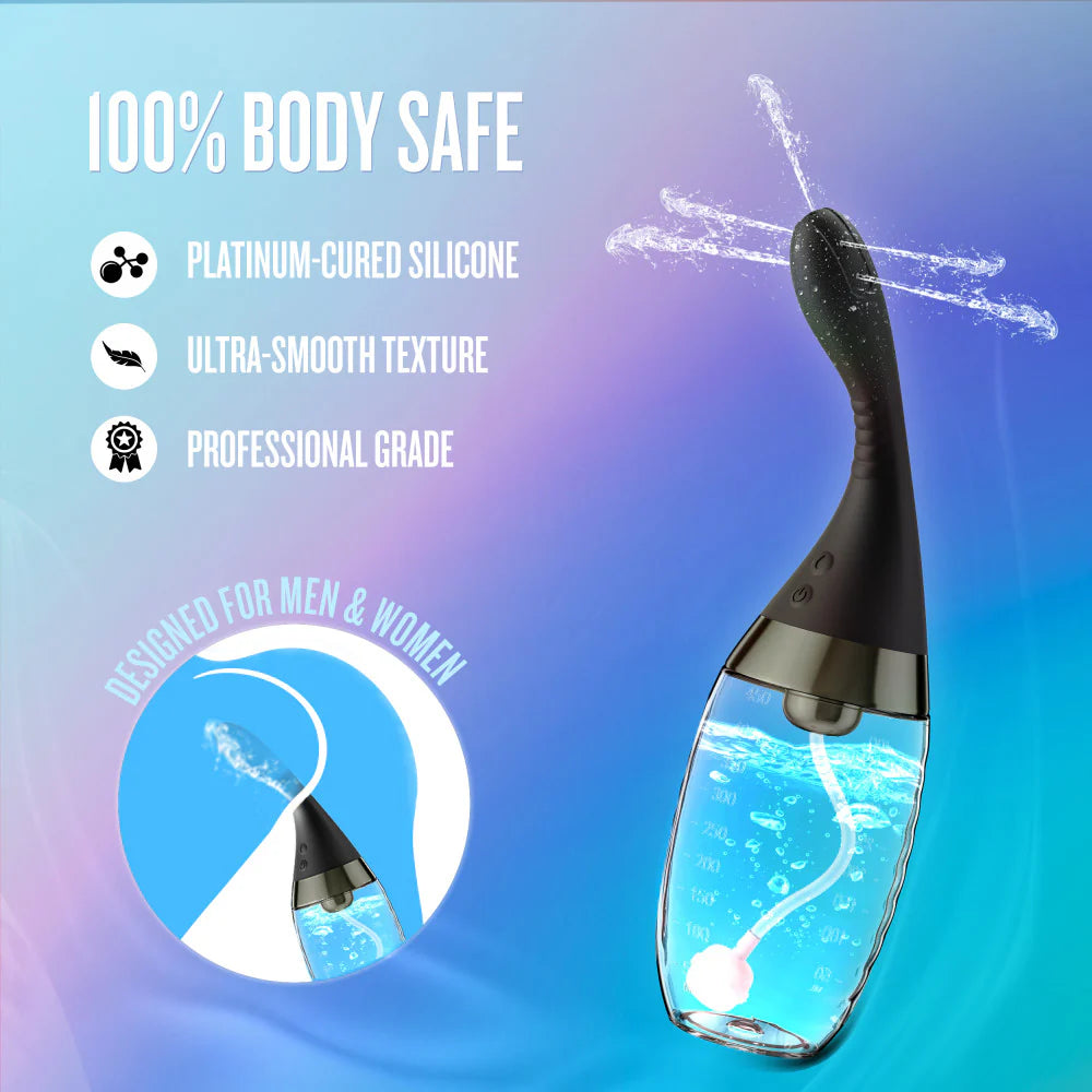 Anal Adventures Aqua Jet Vibrating Anal Douche