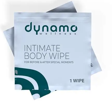 Dynamo Intimate Body Wipe 1ct