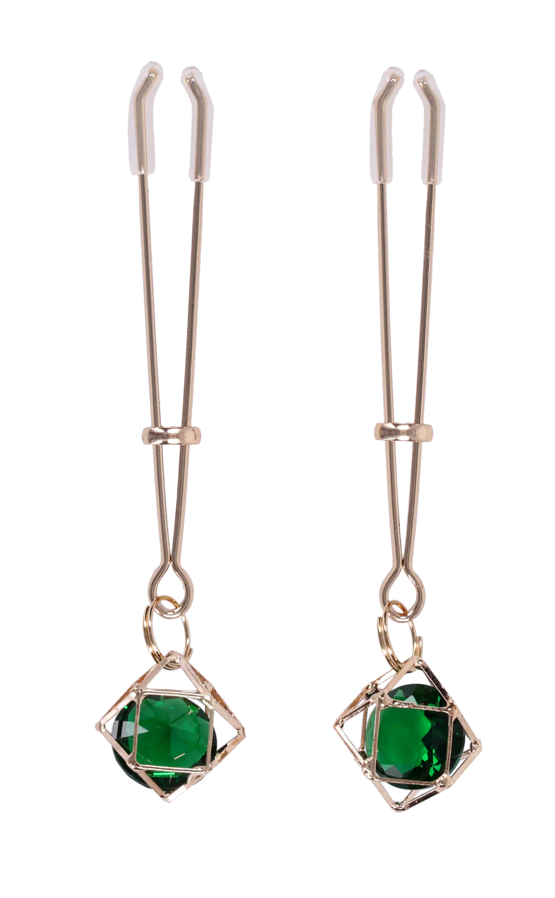 S&M Indica Crystal Nipple Clips