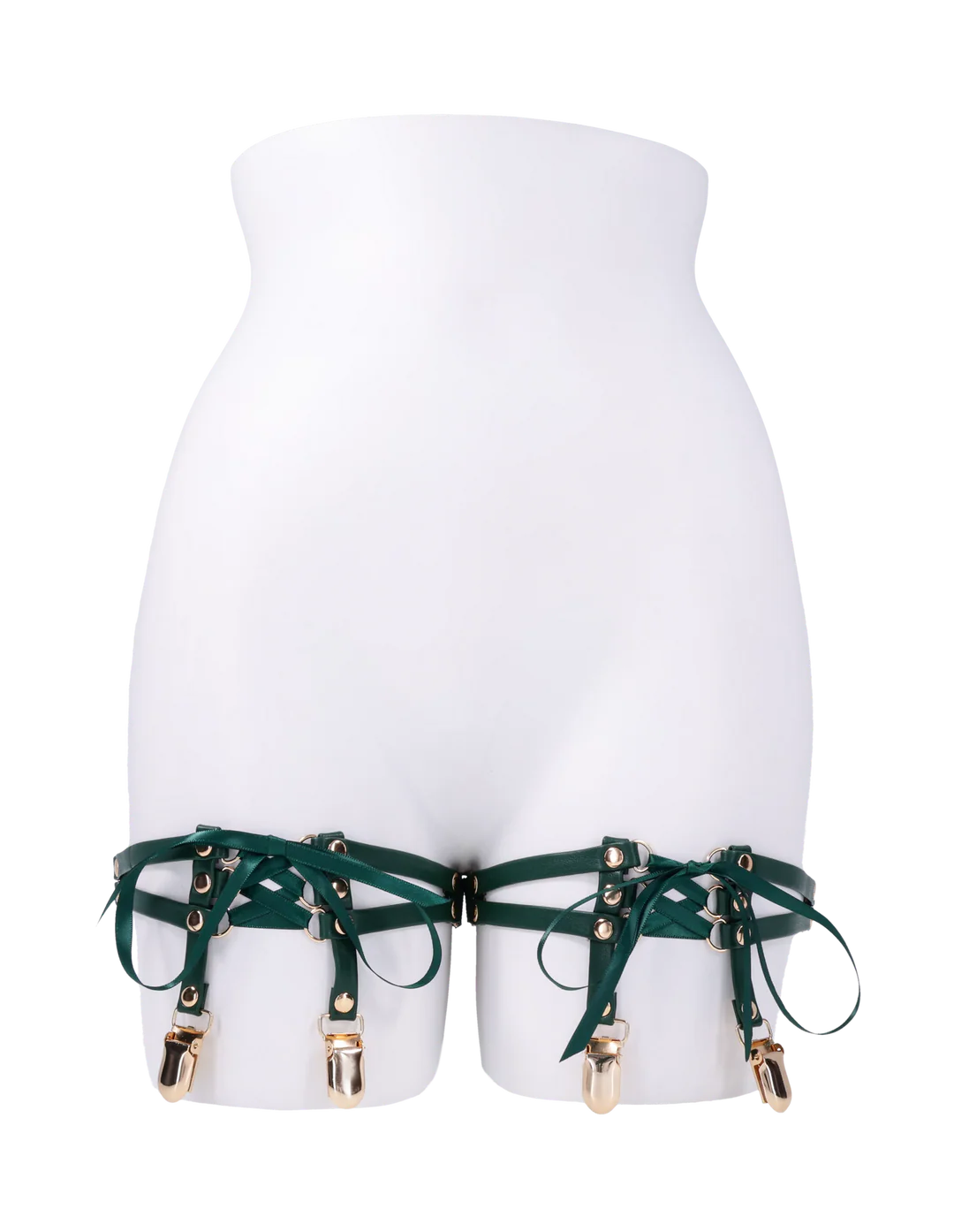 S&M Indica Laced Up Garters