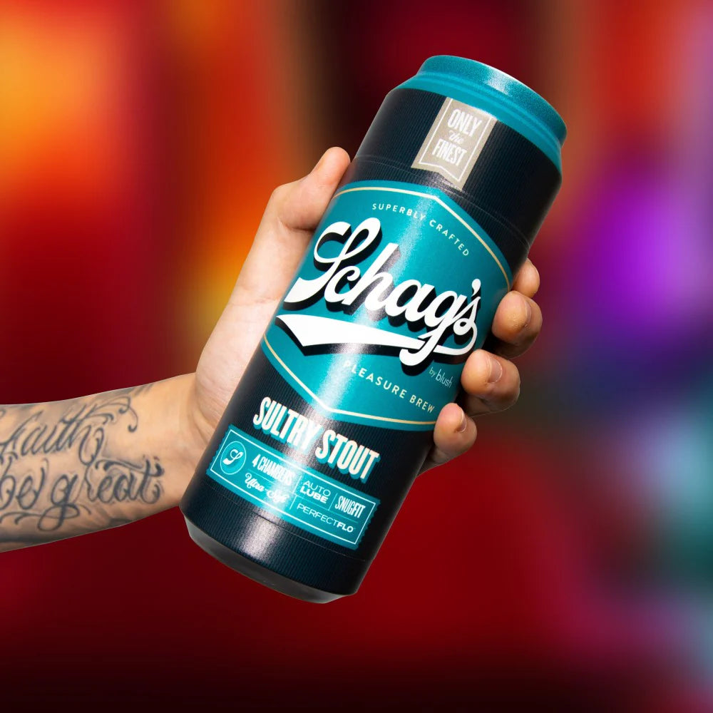 Schag's Sultry Stout Self-Lubricating Stroker Frosted