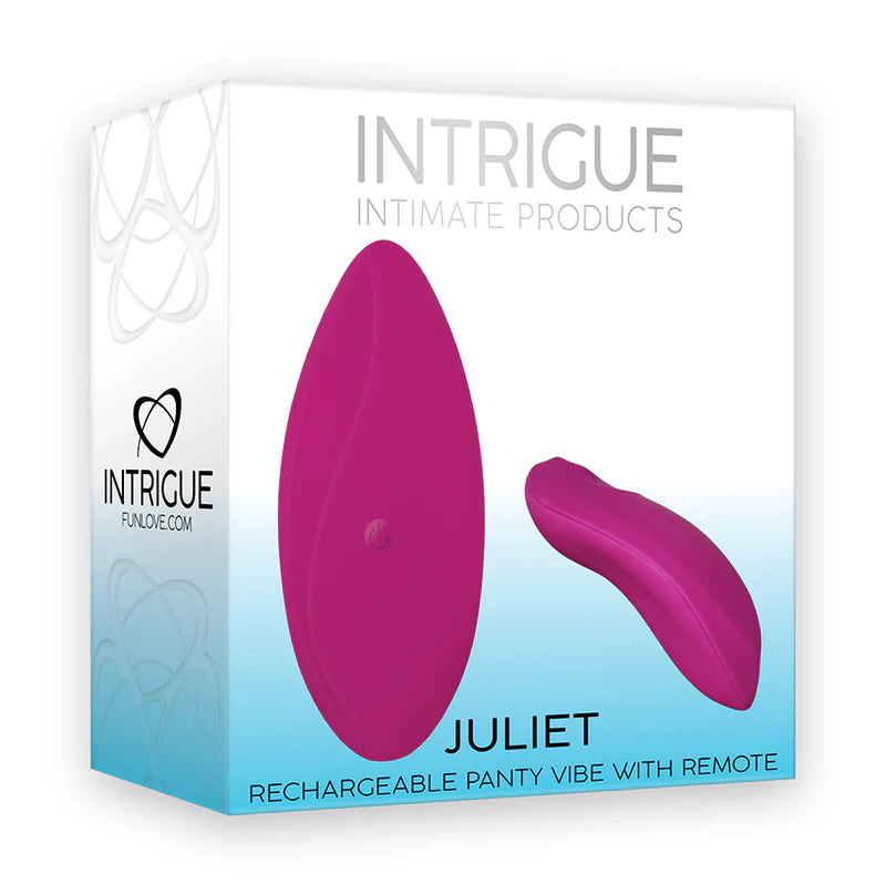 Intrigue Juliet Remote Panty Vibrator in Pink Intrigue Juliet Remote Panty Vibrator in Pink