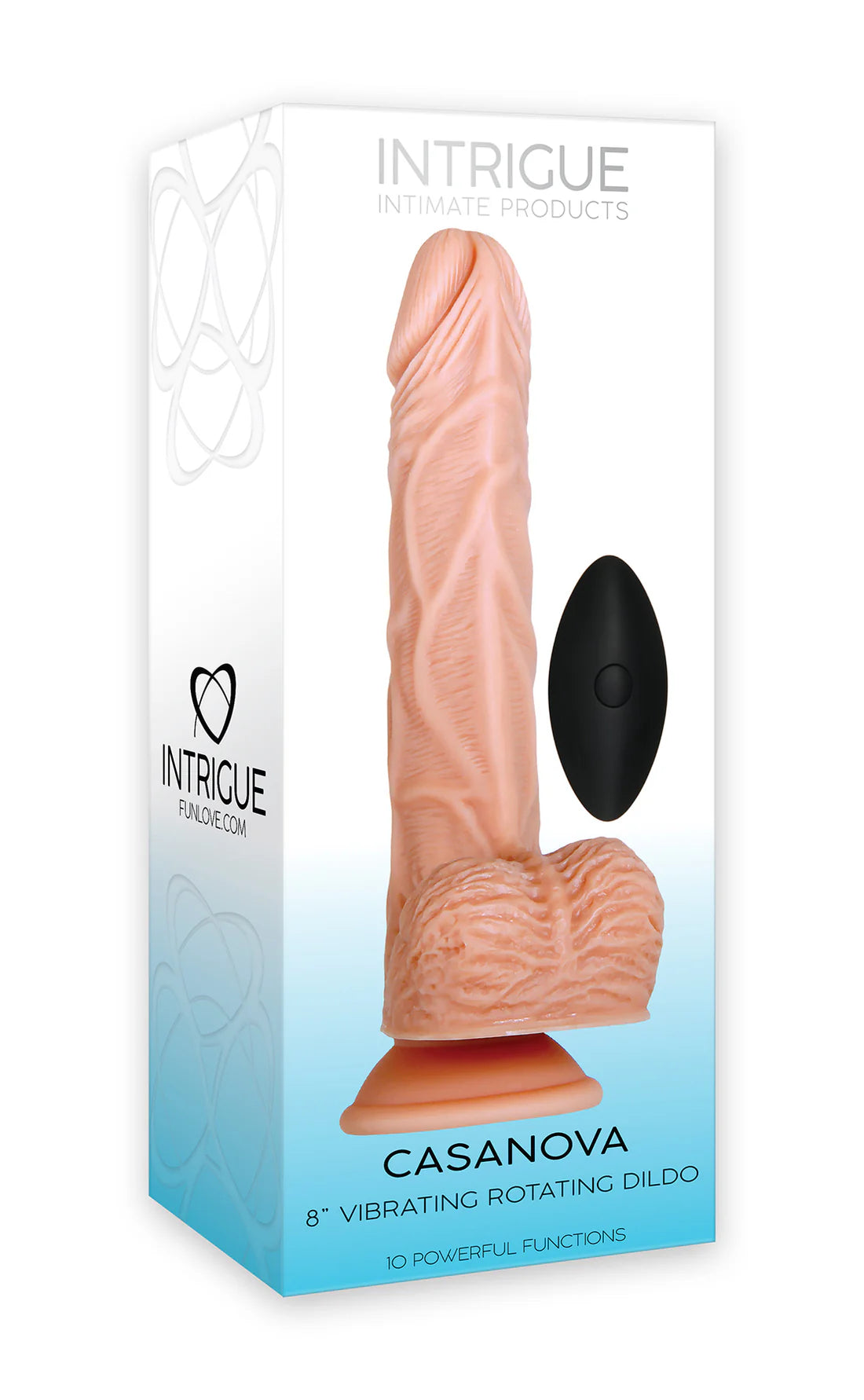 Intrigue Casanova True Feel 7" Vibrating Dildo